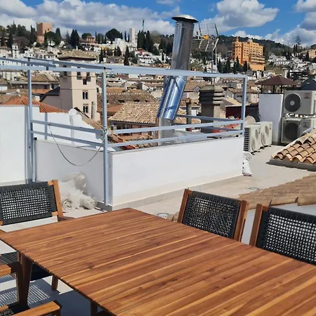 Navas 402 Atico & Pool Alhambra Views Апартаменты
