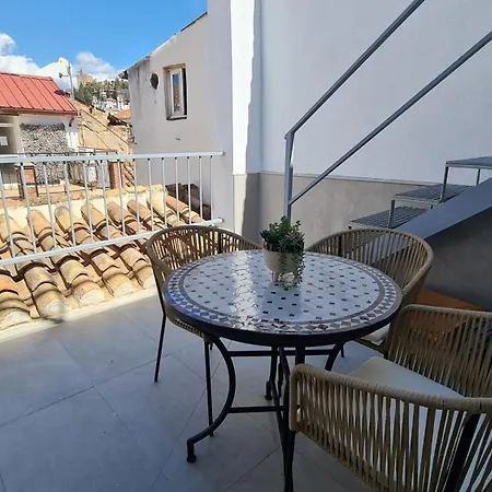 Navas 402 Atico & Pool Alhambra Views Апартаменты Гранада
