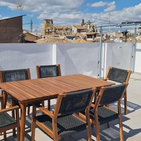 Navas 402 Atico & Pool Alhambra Views * Гранада