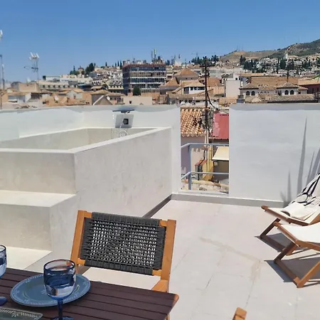 Navas 402 Atico & Pool Alhambra Views * Гранада