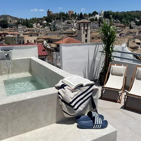Navas 402 Atico & Pool Alhambra Views Апартаменты *