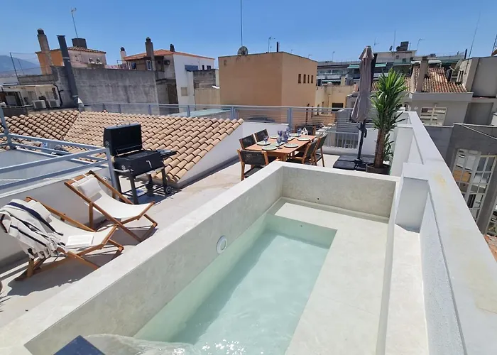Navas 402 Atico & Pool Alhambra Views Апартаменты *