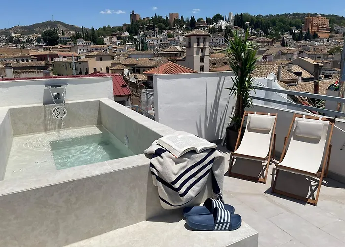 Navas 402 Atico & Pool Alhambra Views Апартаменты *