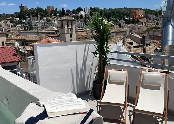 Navas 402 Atico & Pool Alhambra Views Апартаменты